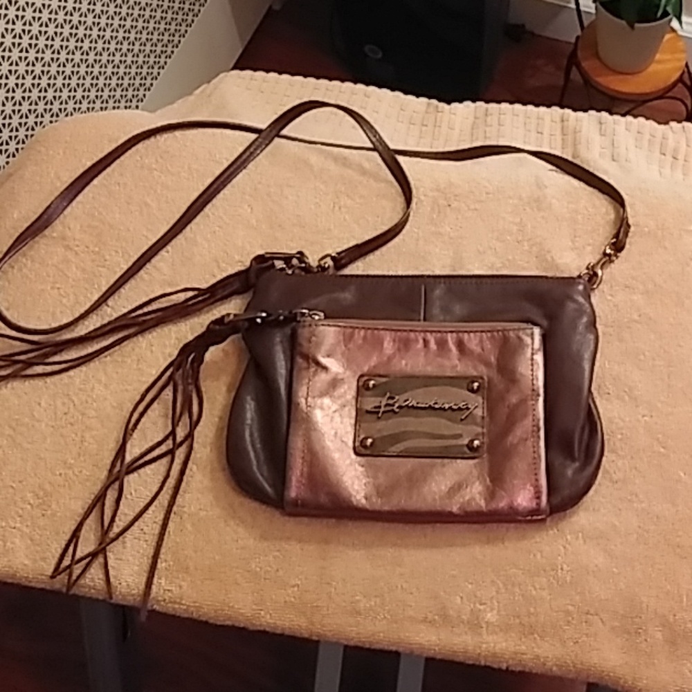 B Makowsky Genuine Leather Handbag